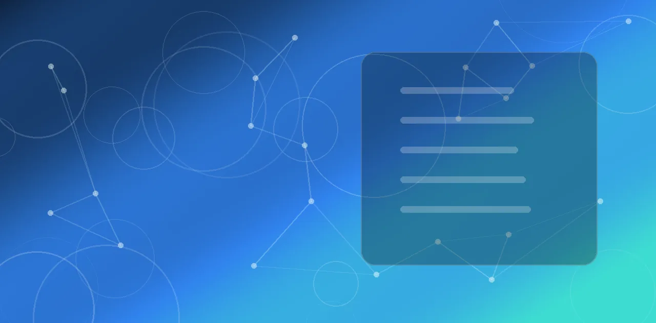 Composição editorial abstrata representando o que é inteligência artificial generativa e o que ela realmente faz